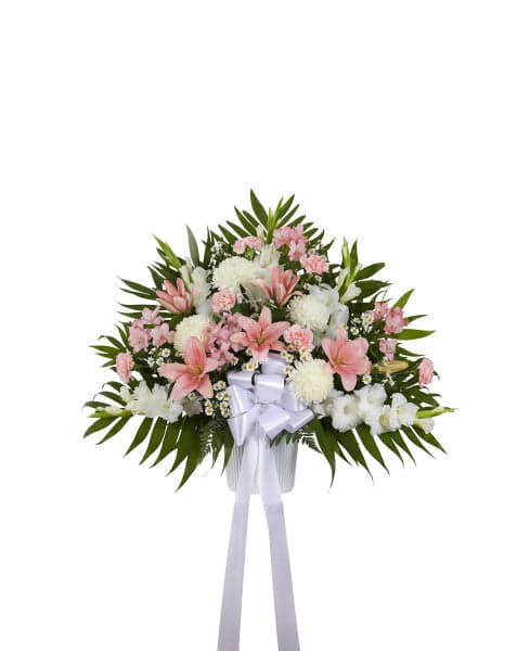 HEARTFELT SYMPATHY URN IN PINK